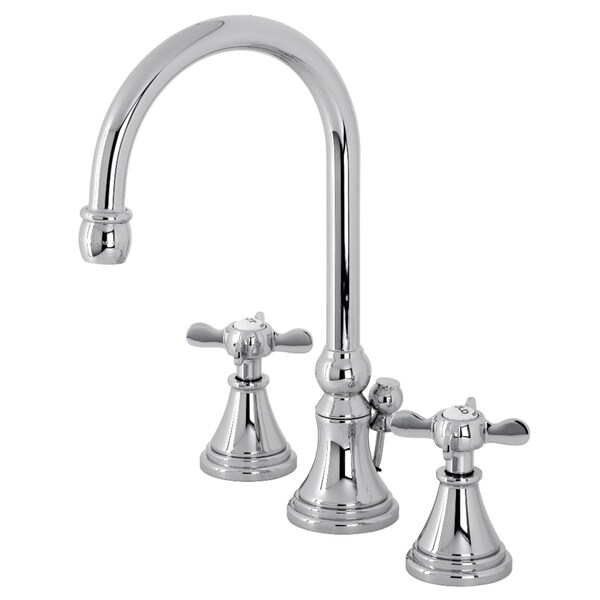 KS2981BEX Essex Widespread Bathroom Faucet W/ Brass Pop-Up, Chrome